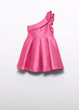 Load image into Gallery viewer, Abel &amp; Lula Asymmetrical Mikado Dress For Girls (5045) (80)
