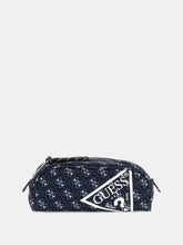 Load image into Gallery viewer, Guess Logo Blue Backpack With Pencil Case

