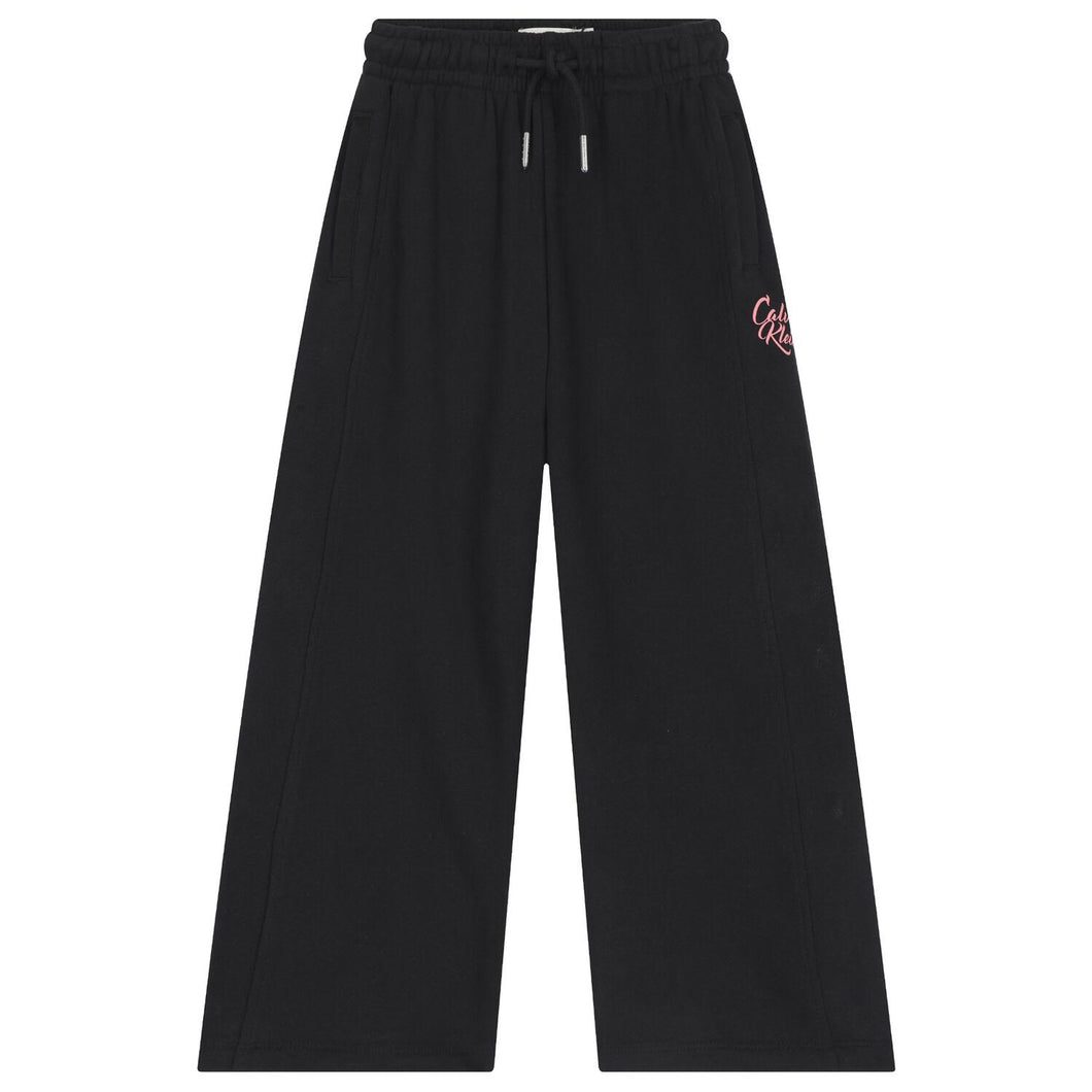 Calvin Klein Girls Black Sweatpant