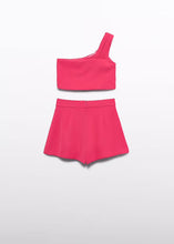 Load image into Gallery viewer, Abel &amp; Lula Asymmetrical Crepe Bermuda Shorts Set For Girls (5210) (18)
