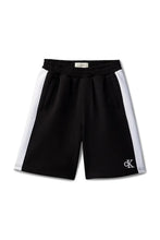 Load image into Gallery viewer, Calvin Klein Boys Black Sweatpant Short
