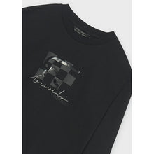 Load image into Gallery viewer, Mayoral Boys Black T-Shirt (7048) (50)
