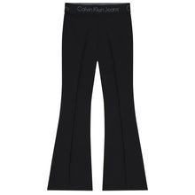 Load image into Gallery viewer, Calvin Klein Girls Black Flare Trouser
