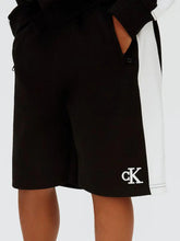 Load image into Gallery viewer, Calvin Klein Boys Black Sweatpant Short
