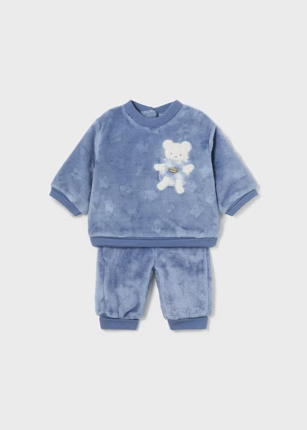 Mayoral Baby Boy Fur Jumper and Trousers Set (2508) (61)