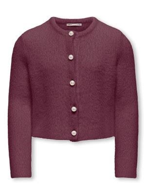 ONLY Girls Wine Jacket With Pearls (2201)