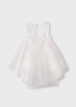 Load image into Gallery viewer, Abel &amp; Lula Baby Ivory Tulle Glitter Dress (5012) (65)
