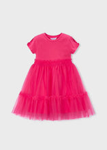 Load image into Gallery viewer, Mayoral Combination Tulle Dress Girl (3915) (72)
