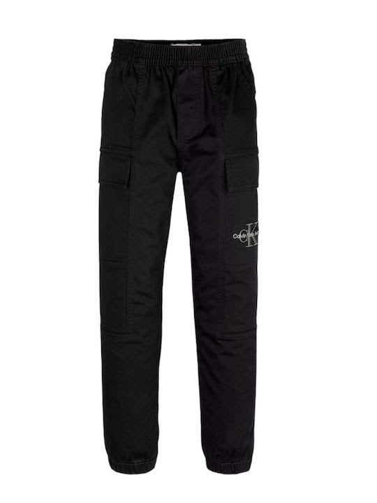 Calvin Klein Boys Black Cargo