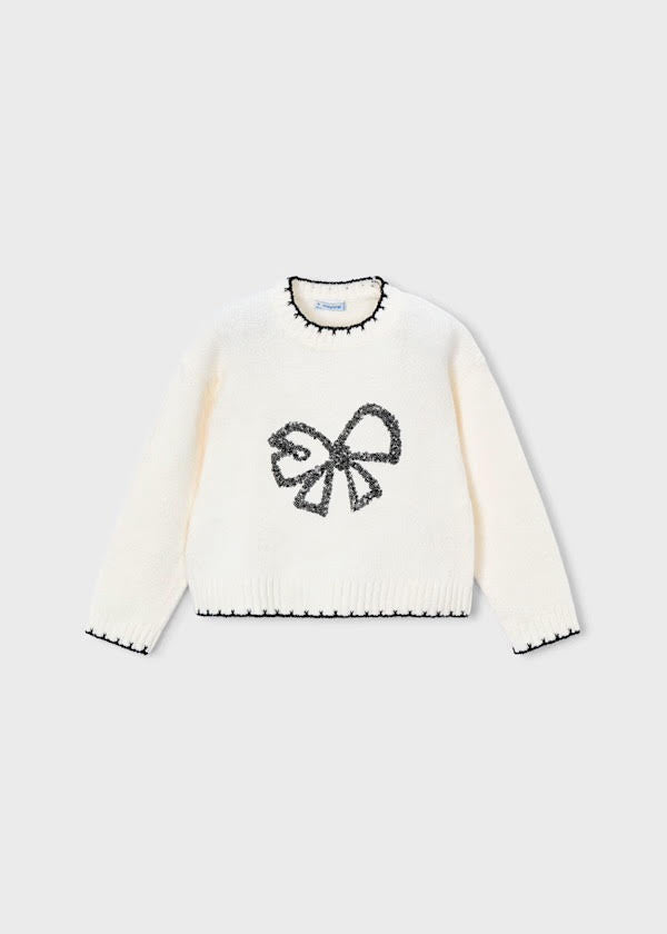 Mayoral Girls Sequin Embroidered Jumper (4305) (62)