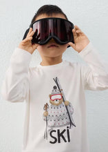 Load image into Gallery viewer, Mayoral Boys Bear Ski T-shirt (4024) (77)
