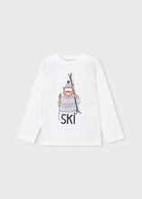 Load image into Gallery viewer, Mayoral Boys Bear Ski T-shirt (4024) (77)
