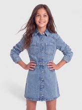 Load image into Gallery viewer, Only Girls Denim Short Dress (0753)
