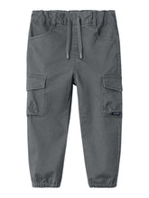 Load image into Gallery viewer, Name It Boys Grey Soft Cargo (2620)
