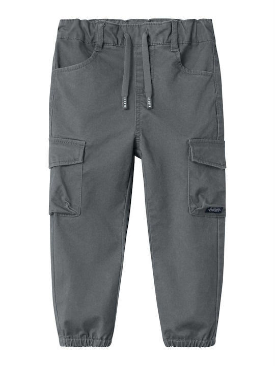 Name It Boys Grey Soft Cargo (2620)