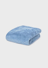 Load image into Gallery viewer, Mayoral Baby Blue Pom Pom Blanket (9955)
