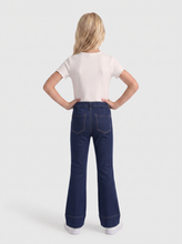 Load image into Gallery viewer, Only Girls Dark Blue Flared Denim (9924)

