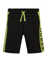 Load image into Gallery viewer, Guess Boys Black/Lime Short Pant
