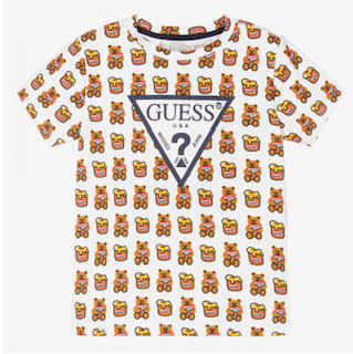 Guess Boys Bear Logo T-shirt