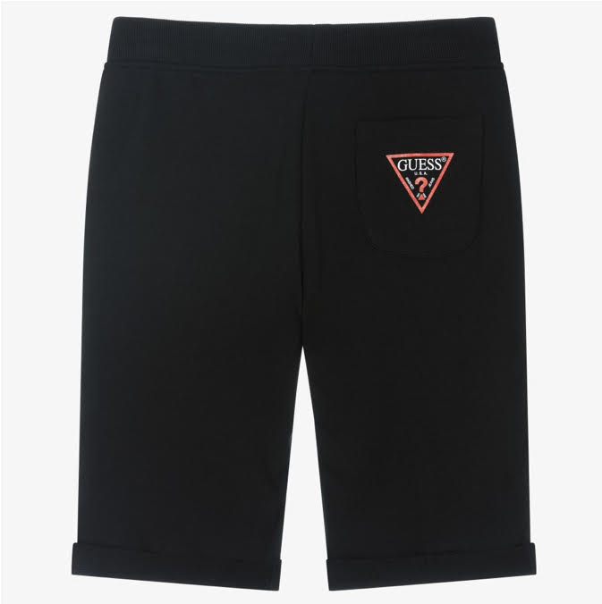 Guess Boys Black Logo Short Pant (Basic)
