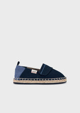 Load image into Gallery viewer, Mayoral Boys Navy Blue Espadrilles With Velcro (504)
