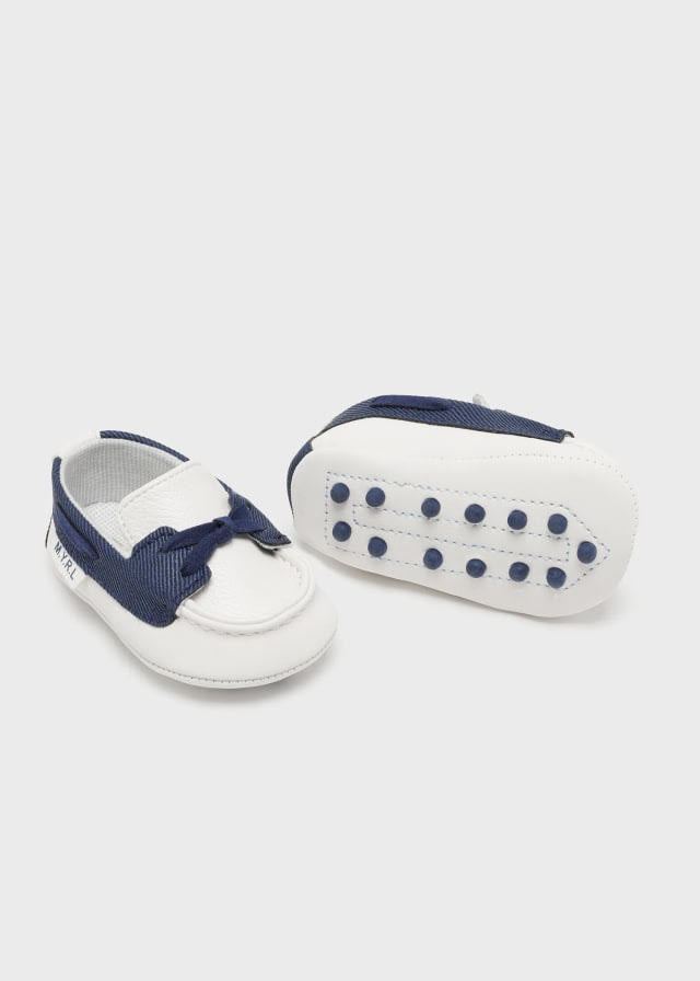 Mayoral Baby Boy White Soft Shoes (9620)(75)