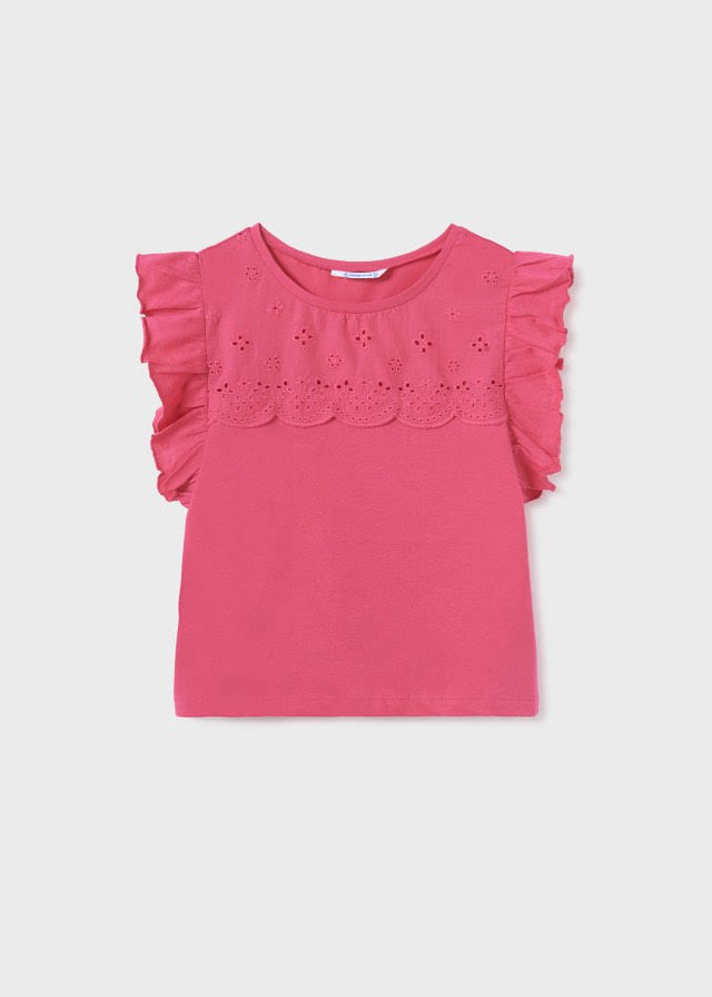 Mayoral Girls Fuchsia T-Shirt (6060)