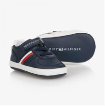 Load image into Gallery viewer, TOMMY HILFIGER Baby Boy Soft Navy Blue Shoes
