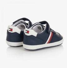 Load image into Gallery viewer, TOMMY HILFIGER Baby Boy Soft Navy Blue Shoes
